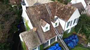cedar shake roof repair in Milton