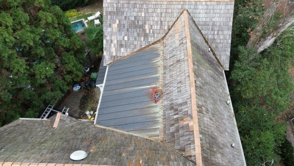 Georgia Weather Often Requires Cedar Shake Roof Leak Repair