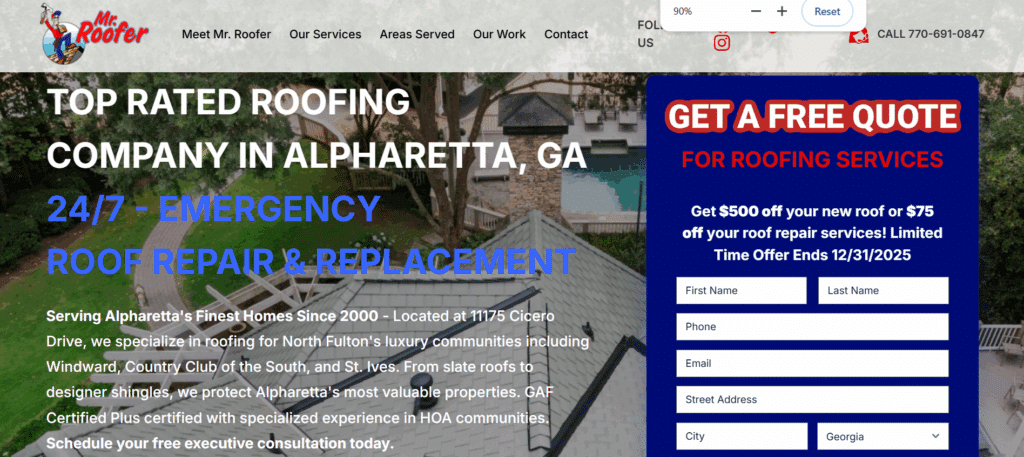 Mr. Roofer of Alpharetta