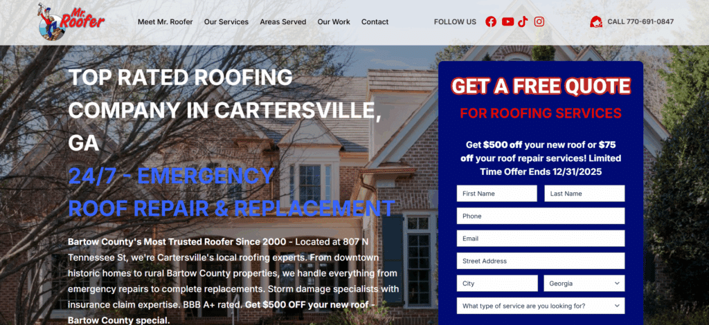 Mr. Roofer of Cartersville