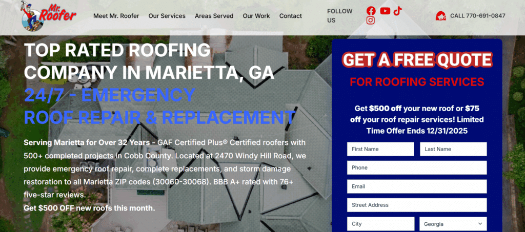 Mr. Roofer of Marietta